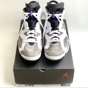 Nike Air Jordan Retro 6 Wht Concord Infrared Sz 10